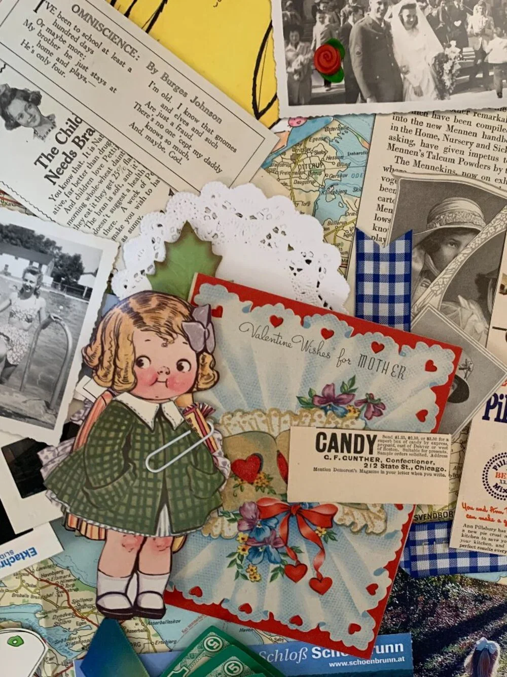 Vintage (and a bit of current) Ephemera for Junk Journaling.  Buyer gets ALL!